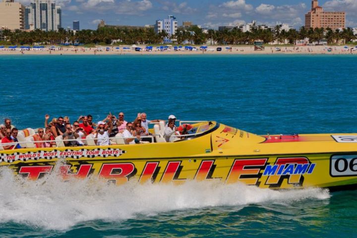Thriller Miami Boat Tour - Miami On The Water