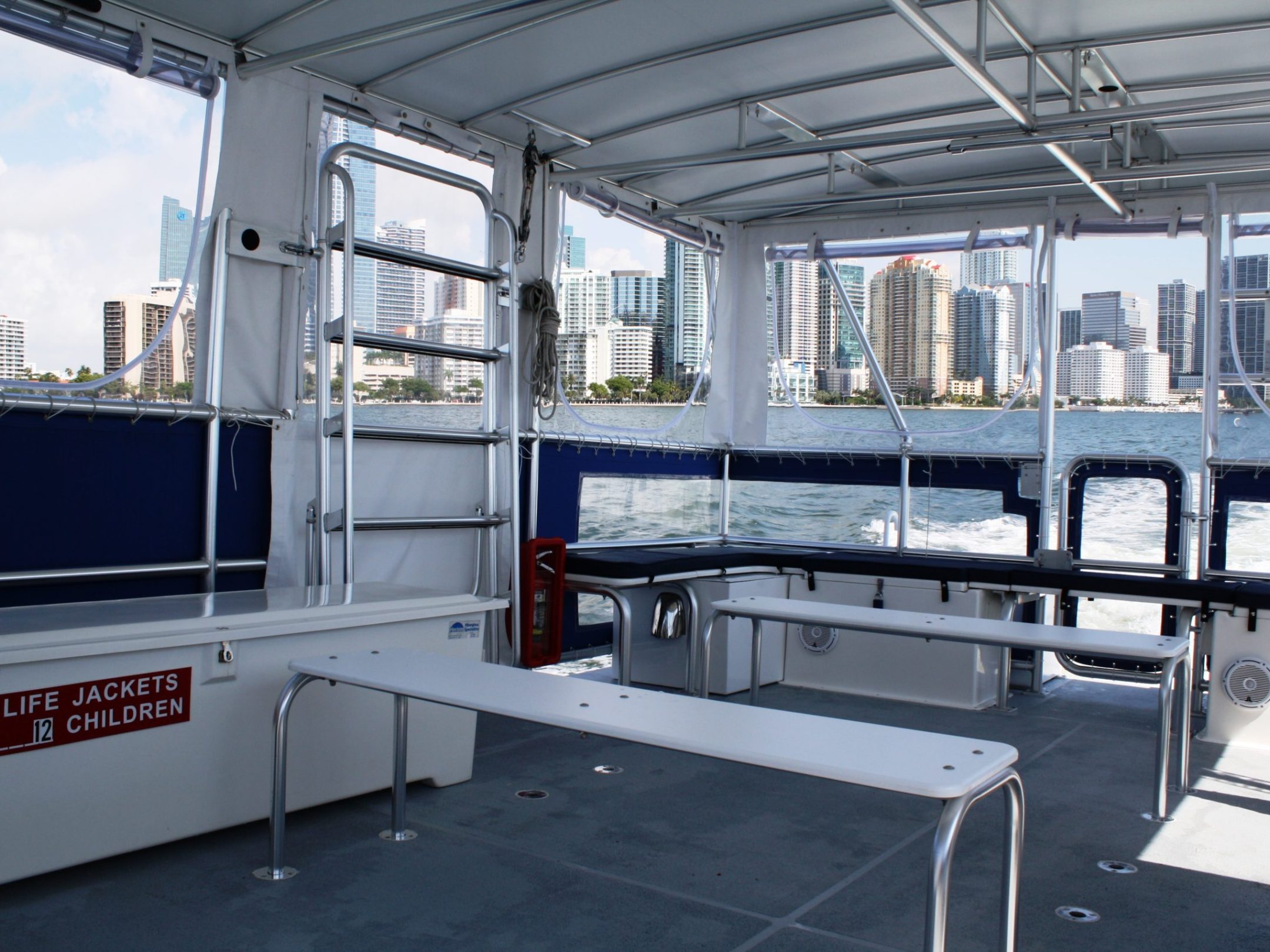 Miami Party Boat - Interior - Miami On The Water
