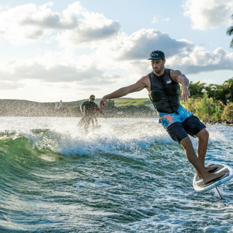 Wakefoil in Miami - Miami On The Water