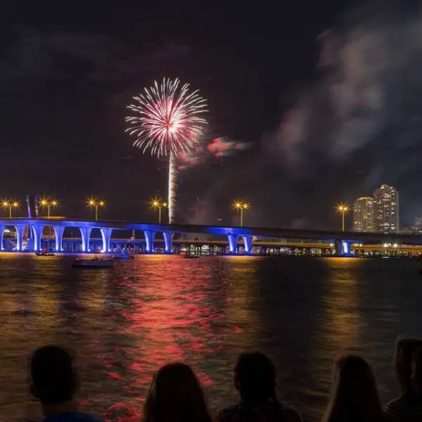 4th july firework miami
