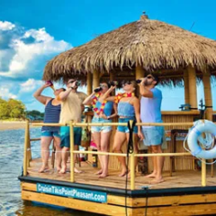 Cruising Tikis in Miami - Tiki Boat Tours - Miami on the Water