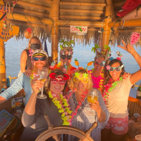 Miami Cruising Tikis - Tiki Boats - Miami on the Water