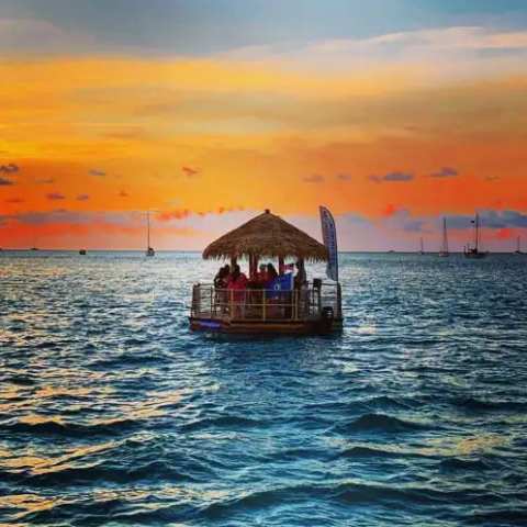 Sunset Cruising Tiki in Miami - Miami on the Water